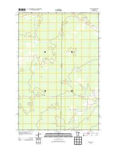 Island Minnesota Historical topographic map, 1:24000 scale, 7.5 X 7.5 Minute, Year 2013
