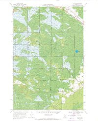 Island Minnesota Historical topographic map, 1:24000 scale, 7.5 X 7.5 Minute, Year 1969