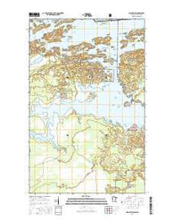 Island View Minnesota Current topographic map, 1:24000 scale, 7.5 X 7.5 Minute, Year 2016