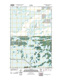 Island View OE N Minnesota Historical topographic map, 1:24000 scale, 7.5 X 7.5 Minute, Year 2011