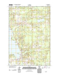 Isle Minnesota Historical topographic map, 1:24000 scale, 7.5 X 7.5 Minute, Year 2013