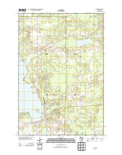 Isle Minnesota Historical topographic map, 1:24000 scale, 7.5 X 7.5 Minute, Year 2013