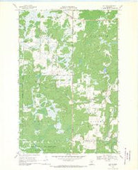 Isle SW Minnesota Historical topographic map, 1:24000 scale, 7.5 X 7.5 Minute, Year 1968