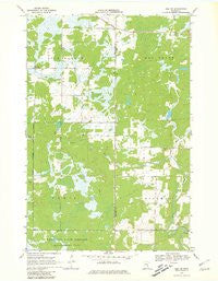 Isle SW Minnesota Historical topographic map, 1:24000 scale, 7.5 X 7.5 Minute, Year 1968