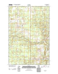 Isle SW Minnesota Historical topographic map, 1:24000 scale, 7.5 X 7.5 Minute, Year 2013