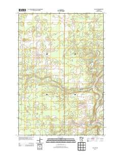 Isle SW Minnesota Historical topographic map, 1:24000 scale, 7.5 X 7.5 Minute, Year 2013