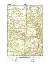Isle SW Minnesota Current topographic map, 1:24000 scale, 7.5 X 7.5 Minute, Year 2016
