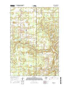 Isle SW Minnesota Current topographic map, 1:24000 scale, 7.5 X 7.5 Minute, Year 2016