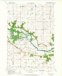 Iverson Lake Minnesota Historical topographic map, 1:24000 scale, 7.5 X 7.5 Minute, Year 1965