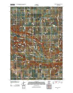Iverson Lake Minnesota Historical topographic map, 1:24000 scale, 7.5 X 7.5 Minute, Year 2010