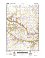 Iverson Lake Minnesota Historical topographic map, 1:24000 scale, 7.5 X 7.5 Minute, Year 2013
