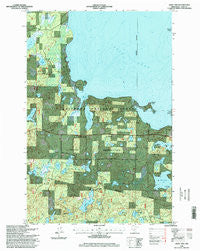 Jack Lake Minnesota Historical topographic map, 1:24000 scale, 7.5 X 7.5 Minute, Year 1996