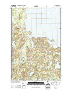 Jack Lake Minnesota Historical topographic map, 1:24000 scale, 7.5 X 7.5 Minute, Year 2013