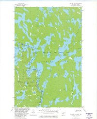 Jackfish Lake Minnesota Historical topographic map, 1:24000 scale, 7.5 X 7.5 Minute, Year 1981