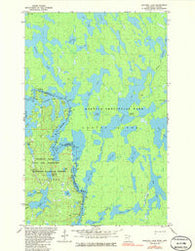 Jackfish Lake Minnesota Historical topographic map, 1:24000 scale, 7.5 X 7.5 Minute, Year 1981