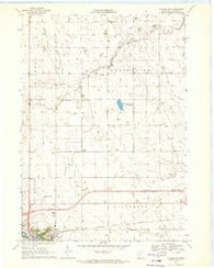 Jackson NW Minnesota Historical topographic map, 1:24000 scale, 7.5 X 7.5 Minute, Year 1970