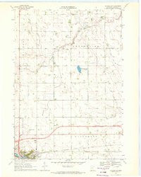 Jackson NW Minnesota Historical topographic map, 1:24000 scale, 7.5 X 7.5 Minute, Year 1970