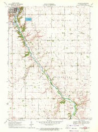 Jackson Minnesota Historical topographic map, 1:24000 scale, 7.5 X 7.5 Minute, Year 1970