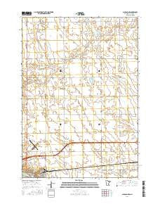 Jackson NW Minnesota Current topographic map, 1:24000 scale, 7.5 X 7.5 Minute, Year 2016