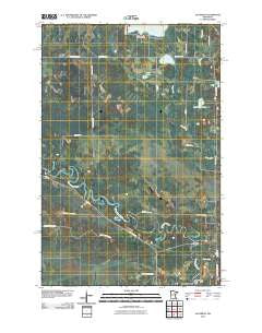 Jacobson Minnesota Historical topographic map, 1:24000 scale, 7.5 X 7.5 Minute, Year 2010