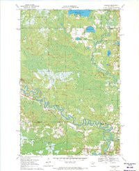 Jacobson Minnesota Historical topographic map, 1:24000 scale, 7.5 X 7.5 Minute, Year 1970