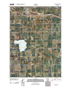 Janesville Minnesota Historical topographic map, 1:24000 scale, 7.5 X 7.5 Minute, Year 2010