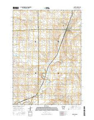Jasper Minnesota Current topographic map, 1:24000 scale, 7.5 X 7.5 Minute, Year 2016