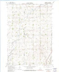 Jasper NW Minnesota Historical topographic map, 1:24000 scale, 7.5 X 7.5 Minute, Year 1967