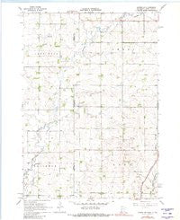 Jasper NW Minnesota Historical topographic map, 1:24000 scale, 7.5 X 7.5 Minute, Year 1967