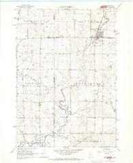 Jasper Minnesota Historical topographic map, 1:24000 scale, 7.5 X 7.5 Minute, Year 1967