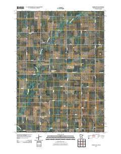 Jasper NW Minnesota Historical topographic map, 1:24000 scale, 7.5 X 7.5 Minute, Year 2010