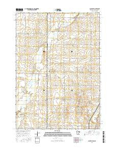 Jasper NW Minnesota Current topographic map, 1:24000 scale, 7.5 X 7.5 Minute, Year 2016