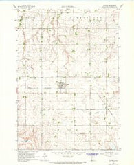 Jeffers Minnesota Historical topographic map, 1:24000 scale, 7.5 X 7.5 Minute, Year 1967