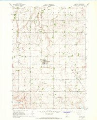 Jeffers Minnesota Historical topographic map, 1:24000 scale, 7.5 X 7.5 Minute, Year 1967