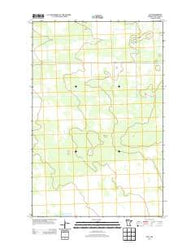 Jelle Minnesota Historical topographic map, 1:24000 scale, 7.5 X 7.5 Minute, Year 2013