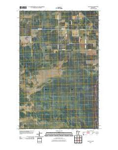 Jelle NE Minnesota Historical topographic map, 1:24000 scale, 7.5 X 7.5 Minute, Year 2010