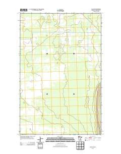 Jelle NE Minnesota Historical topographic map, 1:24000 scale, 7.5 X 7.5 Minute, Year 2013