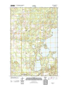 Jenkins Minnesota Historical topographic map, 1:24000 scale, 7.5 X 7.5 Minute, Year 2013