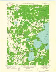 Jenkins Minnesota Historical topographic map, 1:24000 scale, 7.5 X 7.5 Minute, Year 1959