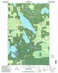 Jessie Lake Minnesota Historical topographic map, 1:24000 scale, 7.5 X 7.5 Minute, Year 1996