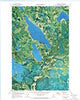 Jessie Lake Minnesota Historical topographic map, 1:24000 scale, 7.5 X 7.5 Minute, Year 1970