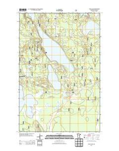 Jessie Lake Minnesota Historical topographic map, 1:24000 scale, 7.5 X 7.5 Minute, Year 2013
