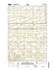 Johnson Minnesota Current topographic map, 1:24000 scale, 7.5 X 7.5 Minute, Year 2016