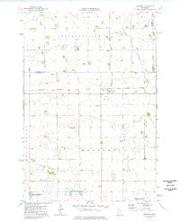 Johnson Minnesota Historical topographic map, 1:24000 scale, 7.5 X 7.5 Minute, Year 1974