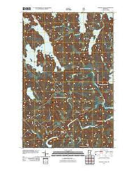 Johnson Lake Minnesota Historical topographic map, 1:24000 scale, 7.5 X 7.5 Minute, Year 2011