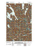 Johnson Lake Minnesota Historical topographic map, 1:24000 scale, 7.5 X 7.5 Minute, Year 2011