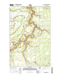 Johnson Landing Minnesota Current topographic map, 1:24000 scale, 7.5 X 7.5 Minute, Year 2016