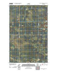 Johnson Landing NE Minnesota Historical topographic map, 1:24000 scale, 7.5 X 7.5 Minute, Year 2010