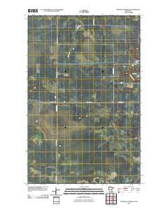 Johnson Landing NE Minnesota Historical topographic map, 1:24000 scale, 7.5 X 7.5 Minute, Year 2010