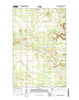 Johnson Landing NE Minnesota Current topographic map, 1:24000 scale, 7.5 X 7.5 Minute, Year 2016